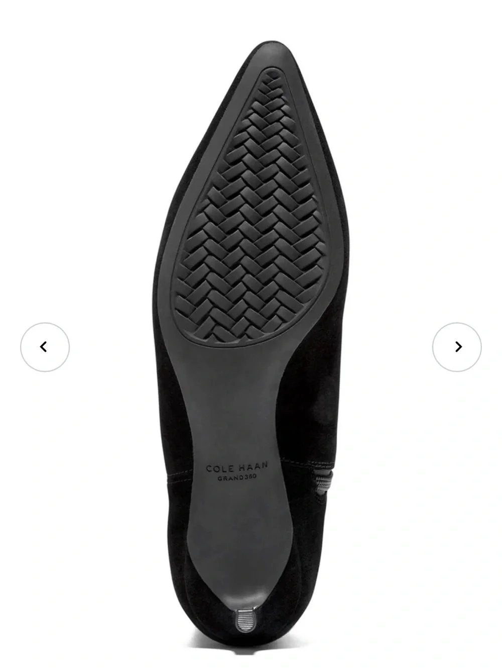 Cole Haan Black Over-the-Knee Suede Boots